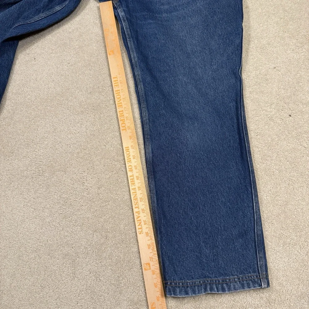 VTG Duluth Trading‎ Co Jeans Men 36x31 Blue Ballroom Pants Stonewash Workwear